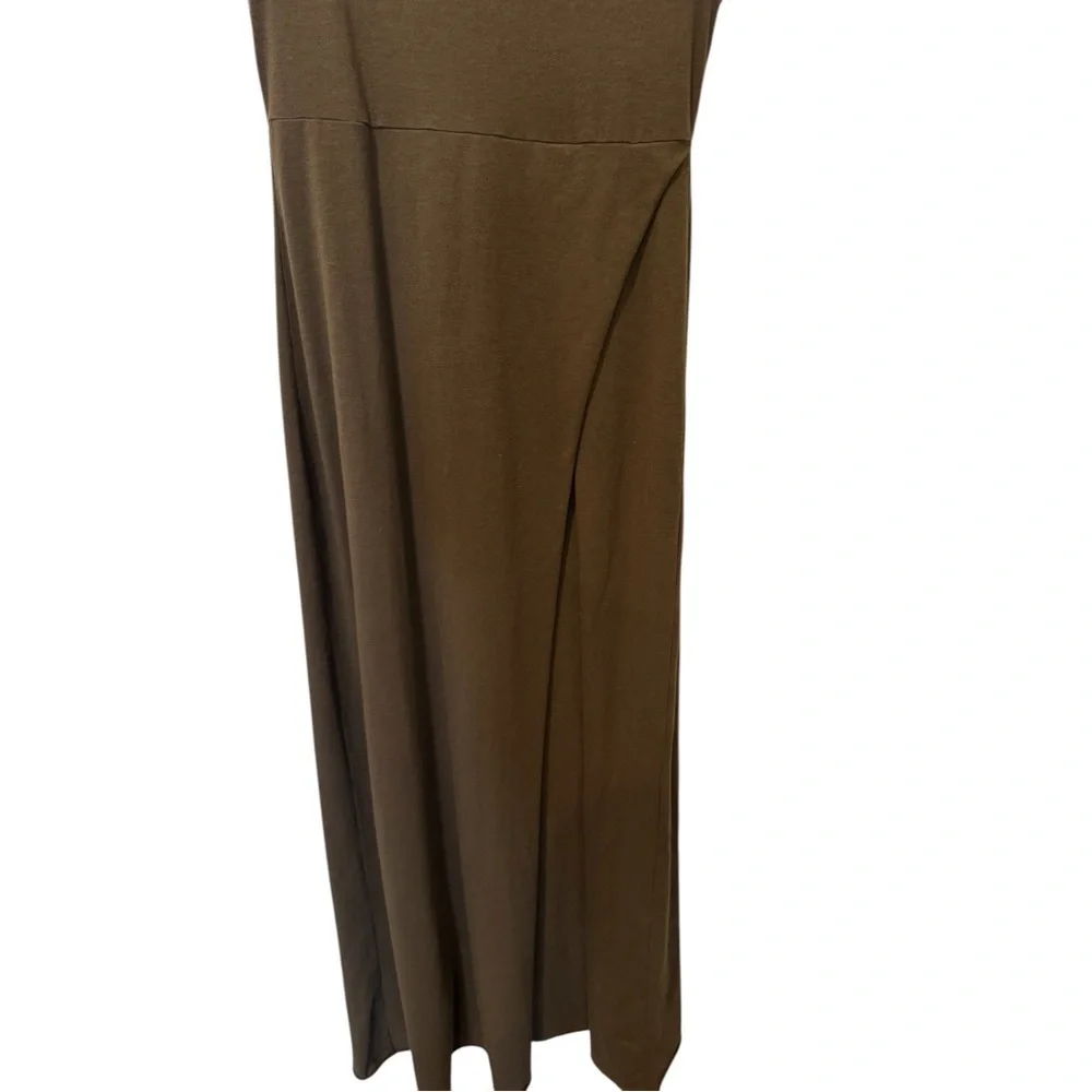 FP Beach olive green maxi dress size medium - Picture 3 of 4